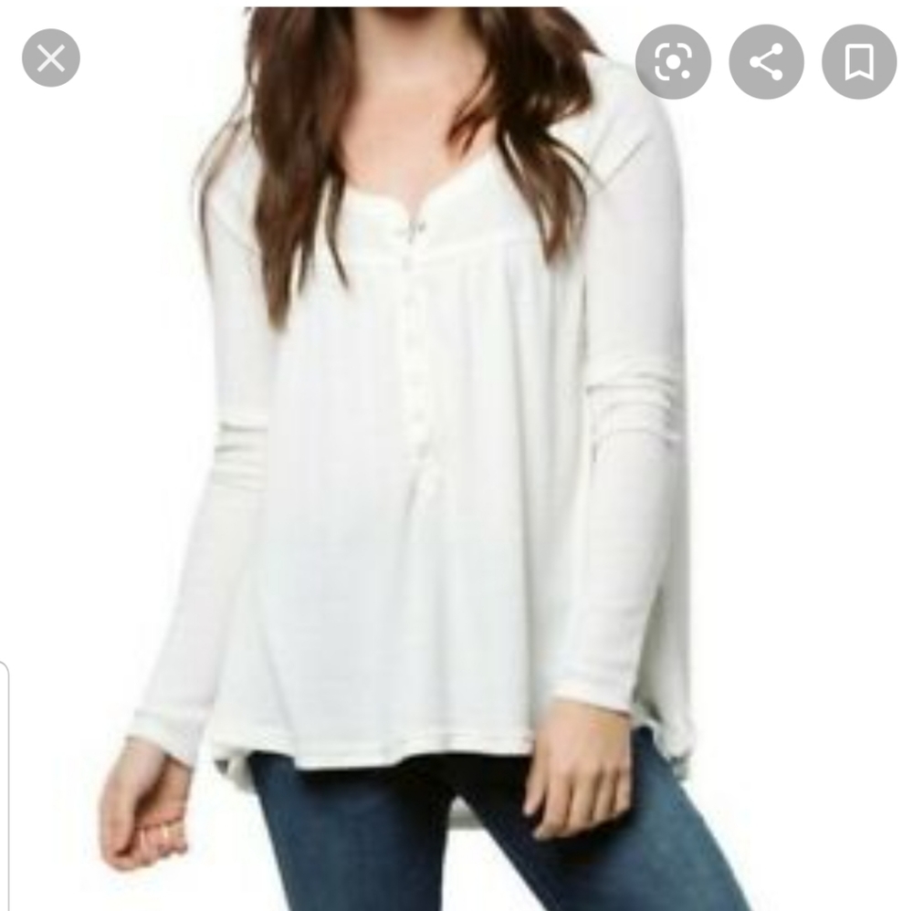Free People We The Free kai oversized soft shirt